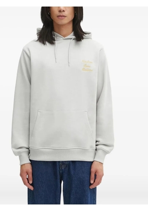 Drôle De Monsieur logo hoodie - Grey