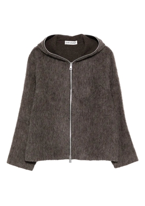 OUR LEGACY zip-up hoodie - Grey