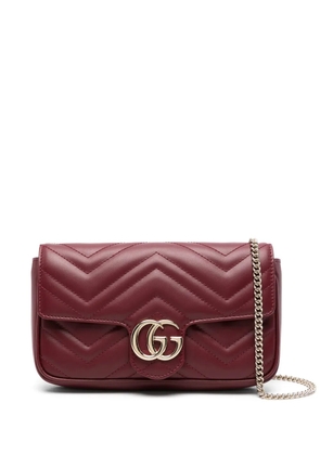 Gucci mini Marmont cross body bag - Red