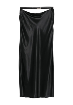 TOM FORD silk maxi skirt - Black