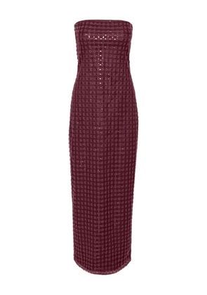 ROTATE BIRGER CHRISTENSEN sequin-embellished maxi dress - Red
