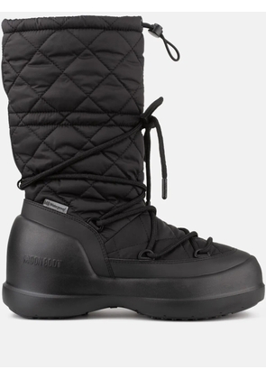 Moon Boot Mezzaluna lace-up rain boots - Black