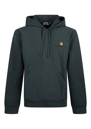 Carhartt WIP logo-embroidered hoodie - Green