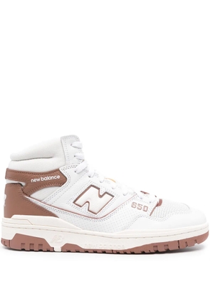 New Balance 650 leather sneakers - White