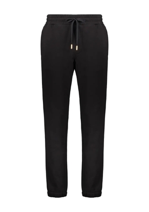 Versace cotton track pants - Black
