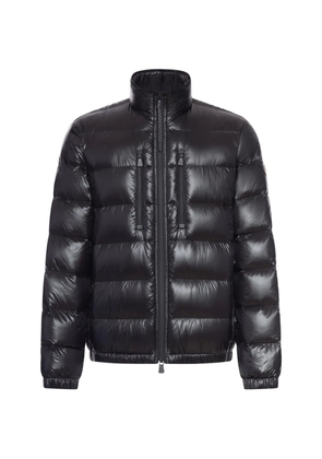 Moncler Grenoble zip quilted bomber - Black