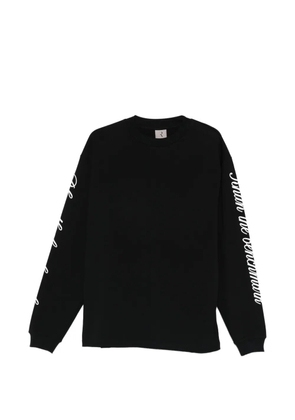 Rhun long-sleeve top - Black