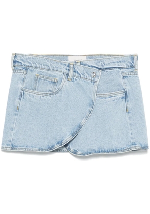 Coperni denim mini skirt - Blue