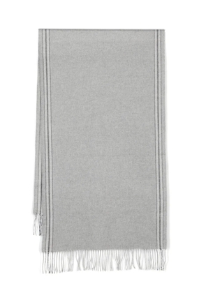 Brunello Cucinelli silk scarf - Grey