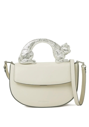 Karl Lagerfeld leather tote bag - Neutrals