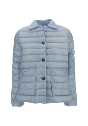 Herno quilted buttoned jacket - Blue