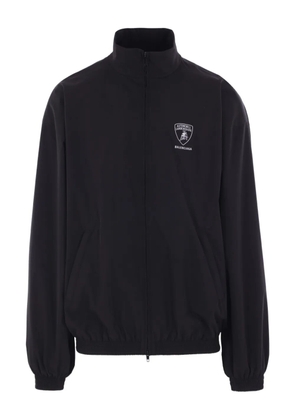 Balenciaga Automobili Lamborghini logo-embroidered track jacket - Black