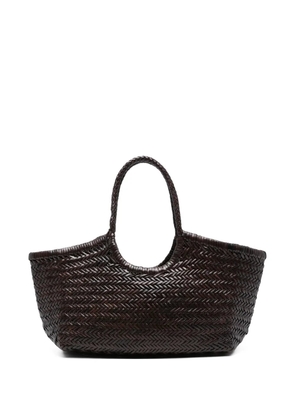 DRAGON DIFFUSION Nantucket woven tote bag - Brown