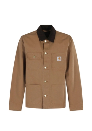 Carhartt WIP Michigan Hamilton corduroy-collar buttoned jacket - Brown