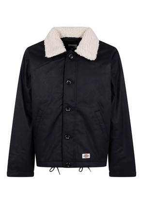 DICKIES Eisenhower shearling-collar jacket - Black