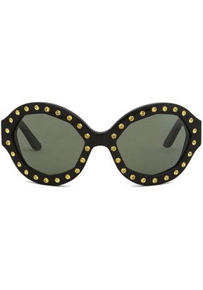 Marni Eyewear Naica Mine round-frame sunglasses - Black