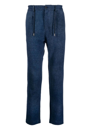 Avant Toi drawstring tapered trousers - Blue