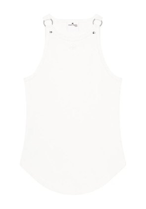 Courrèges sleeveless top - White