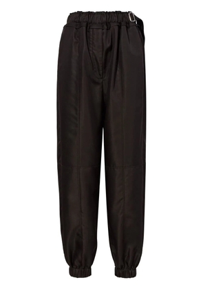 Proenza Schouler Silk Nylon Taffeta Pull On Pant - Black