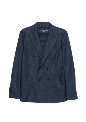 Circolo 1901 double-breasted blazer - Blue