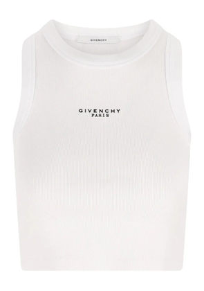 Givenchy logo tank top - White