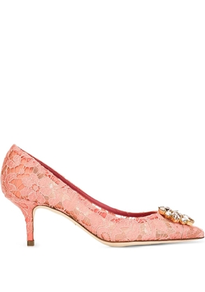 Dolce & Gabbana 70mm Bellucci heeled pumps - Pink