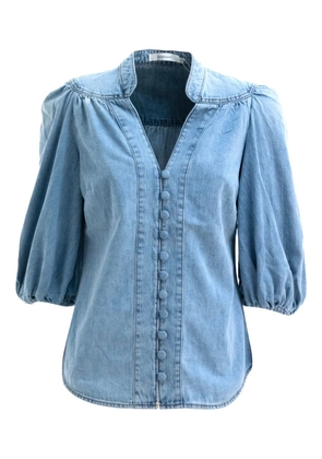 ZIMMERMANN denim blouse - Blue