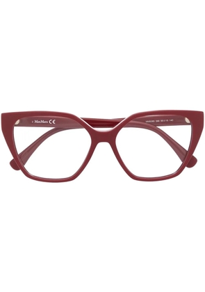 Max Mara Eyewear cat-eye frame glasses - Red