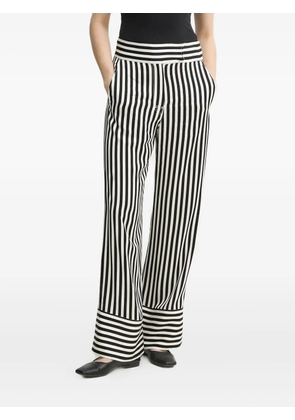 Day Birger Et Mikkelsen striped wide-leg trousers - Black