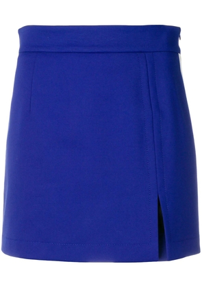 Ssheena slit mini skirt - Blue