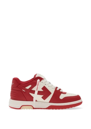 Off-White Out Of Office leather sneakers - Red