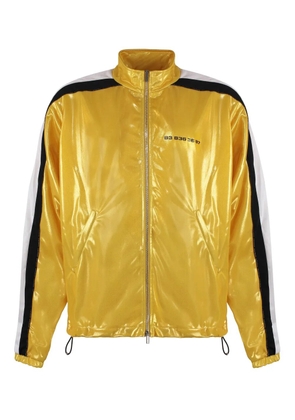 VETEMENTS side-stripe jacket - Gold