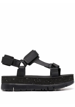 Camper Oruga Up platform sandals - Black
