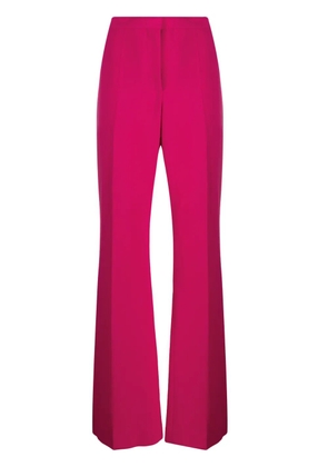 Givenchy wool-blend flared trousers - Pink