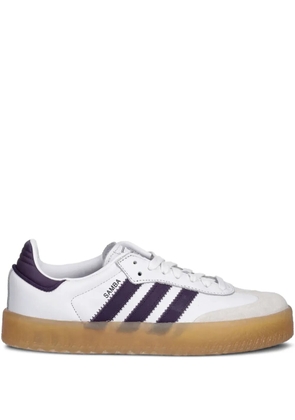 adidas Sambae three-stripe sneakers - White