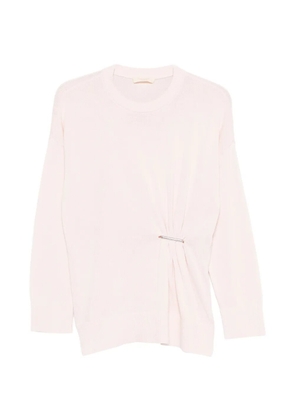 TWINSET gathered sweater - Pink
