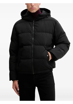 Benetton hooded zip-fastening jacket - Black