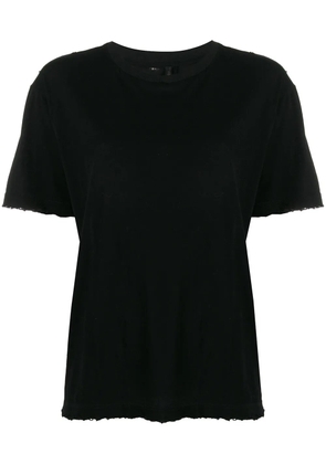 UNRAVEL PROJECT basic plain T-shirt - Black