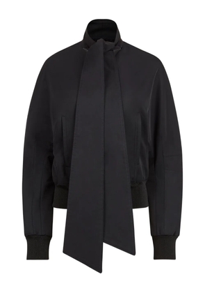 Nina Ricci tie-neck bomber jacket - Black