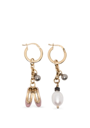 Miu Miu pendant earrings - Gold