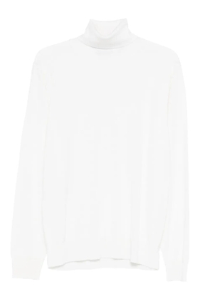Cenere GB roll-neck sweater - White