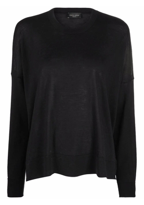 Roberto Collina round neck jumper - Black