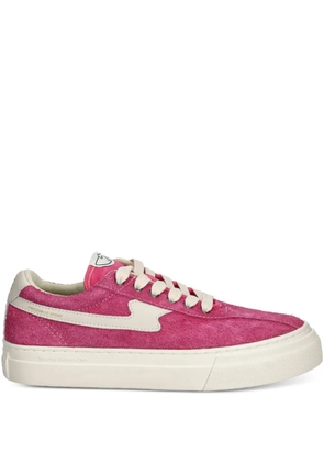 Stepney Workers Club Dellow suede low-top sneakers - Pink