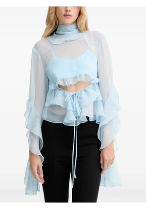 Bardot Anyssa ruffled blouse - Blue