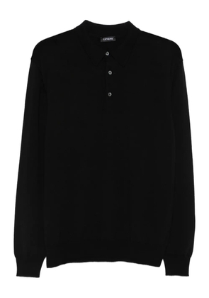 Cenere GB buttoned polo shirt - Black