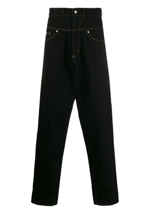 Versace Jeans Couture drop crotch wide leg jeans - Black