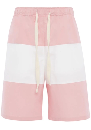 JW Anderson panelled deck shorts - Pink