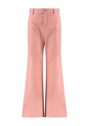 Chloé buttoned flared trousers - Pink