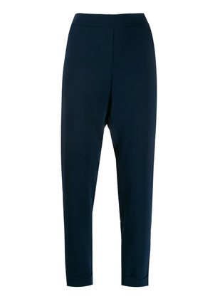P.A.R.O.S.H. elasticated slim-fit trousers - Blue