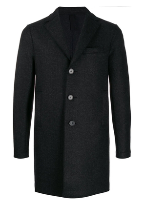 Harris Wharf London boxy fit button down coat - Grey